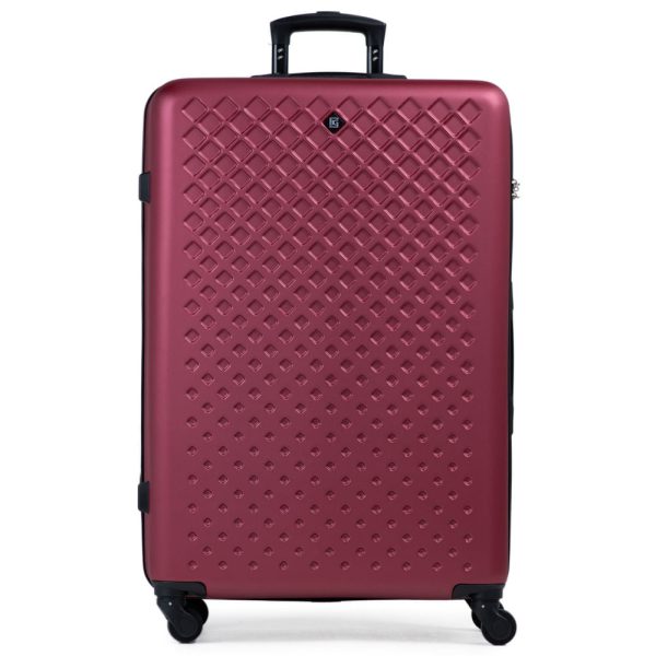 Mala Grande 32 kg Abs 4 Rodas Niagara Vinho
