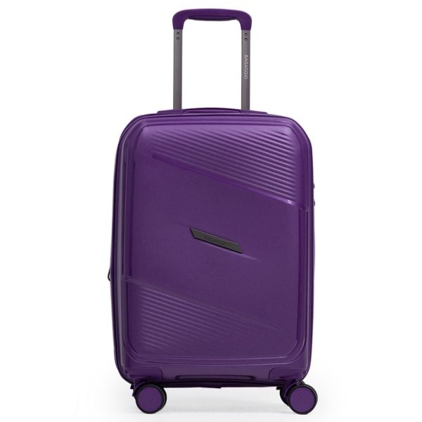 Mala de Viagem Pequena 10 Kg Polipropileno 4 Rodas Seul Roxa