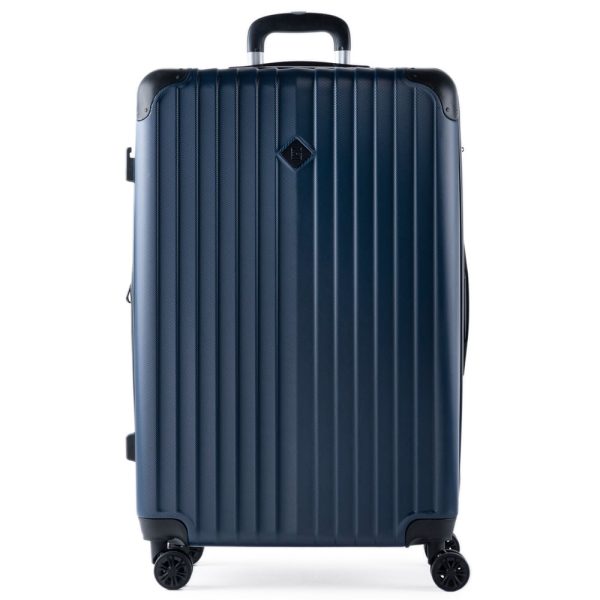 Mala de Viagem Grande 23 Kg ABS 4 Rodas Turquia II Azul Marinho