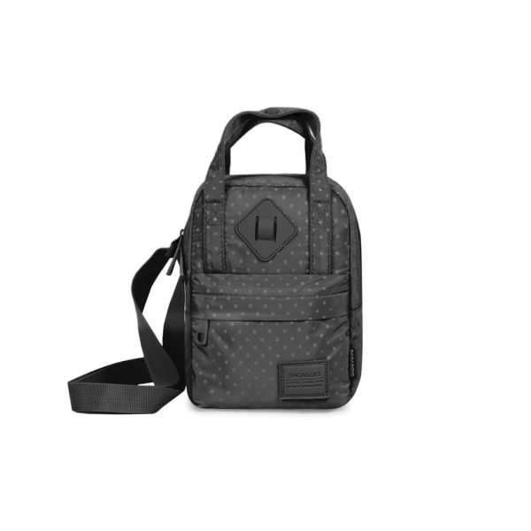 Shoulder Bag Feminina Polka Dots Cinza