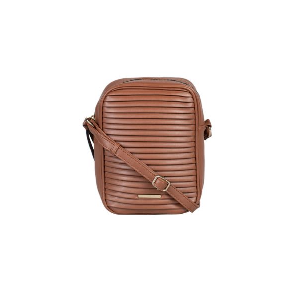 Bolsa Feminina Transversal Carolina Caramelo